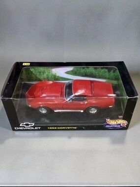 Hot Wheels Collectable 1969 Chevrolet Corvette 1:18